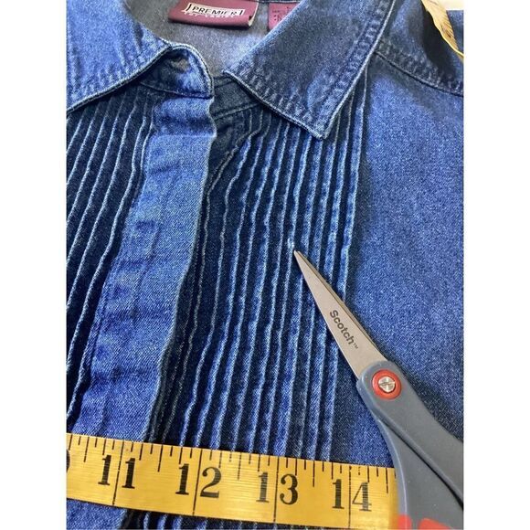 Vintage Premier International Denim Top - Picture 2 of 8
